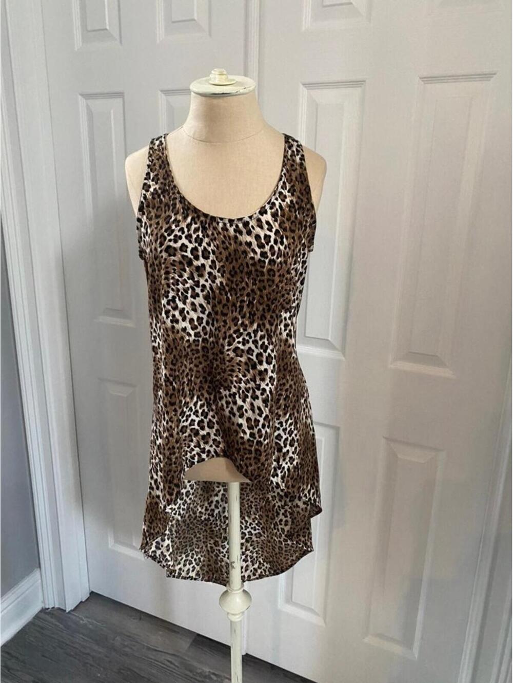 Leopard High Lo Tank NWT